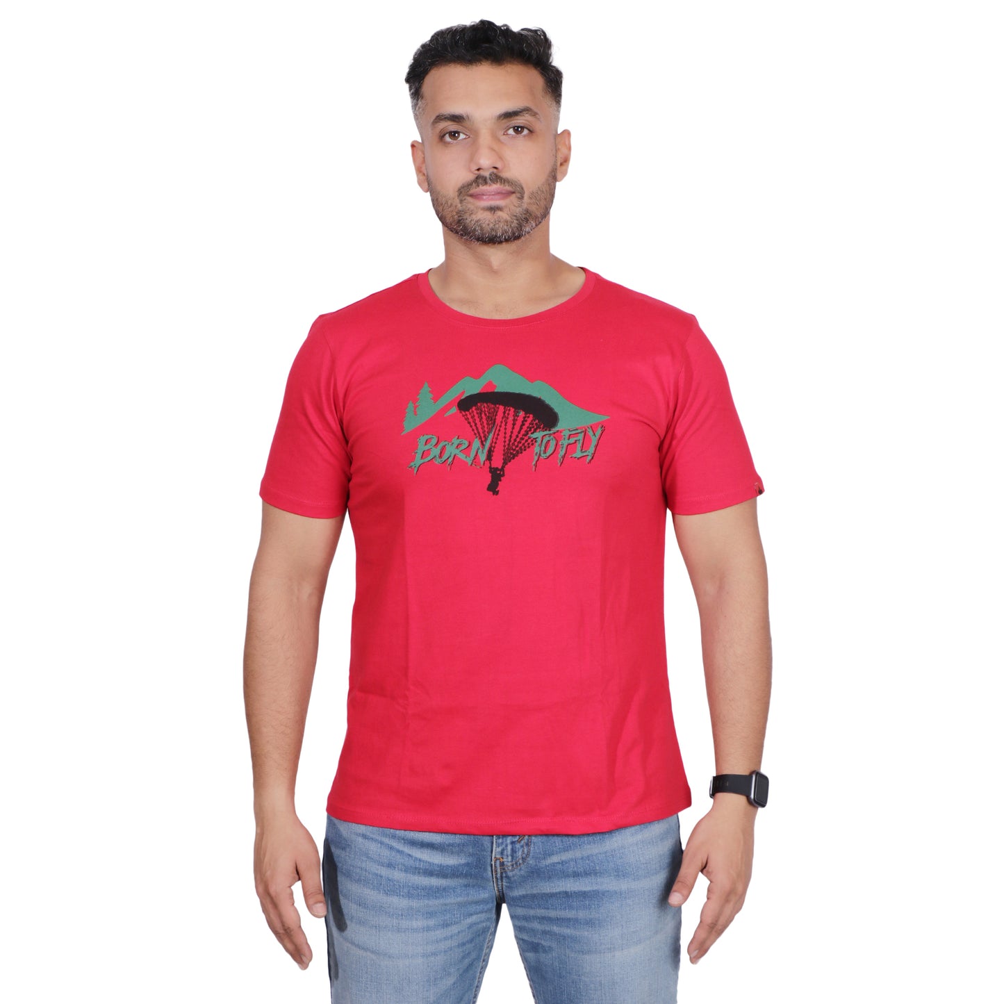 BORN TO FLY RED (UNISEX FIT)
