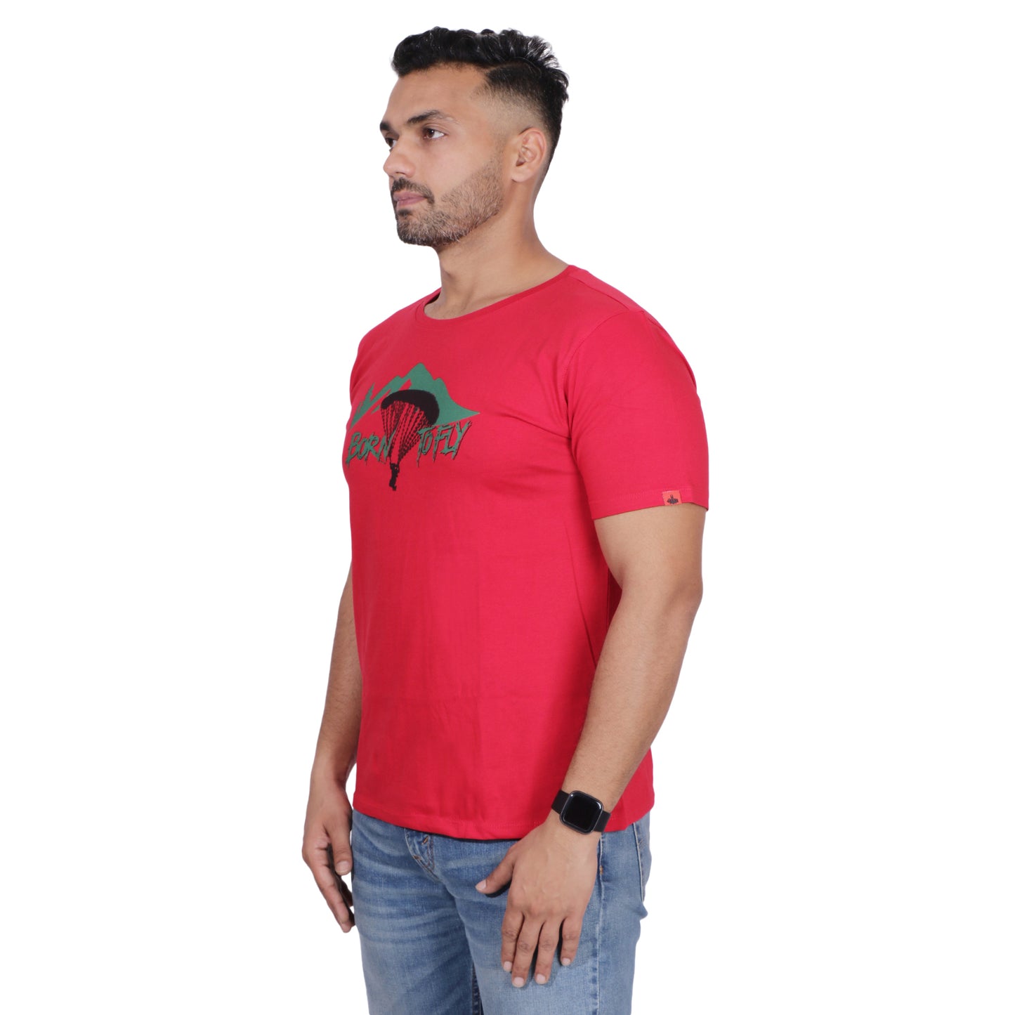 BORN TO FLY RED (UNISEX FIT)