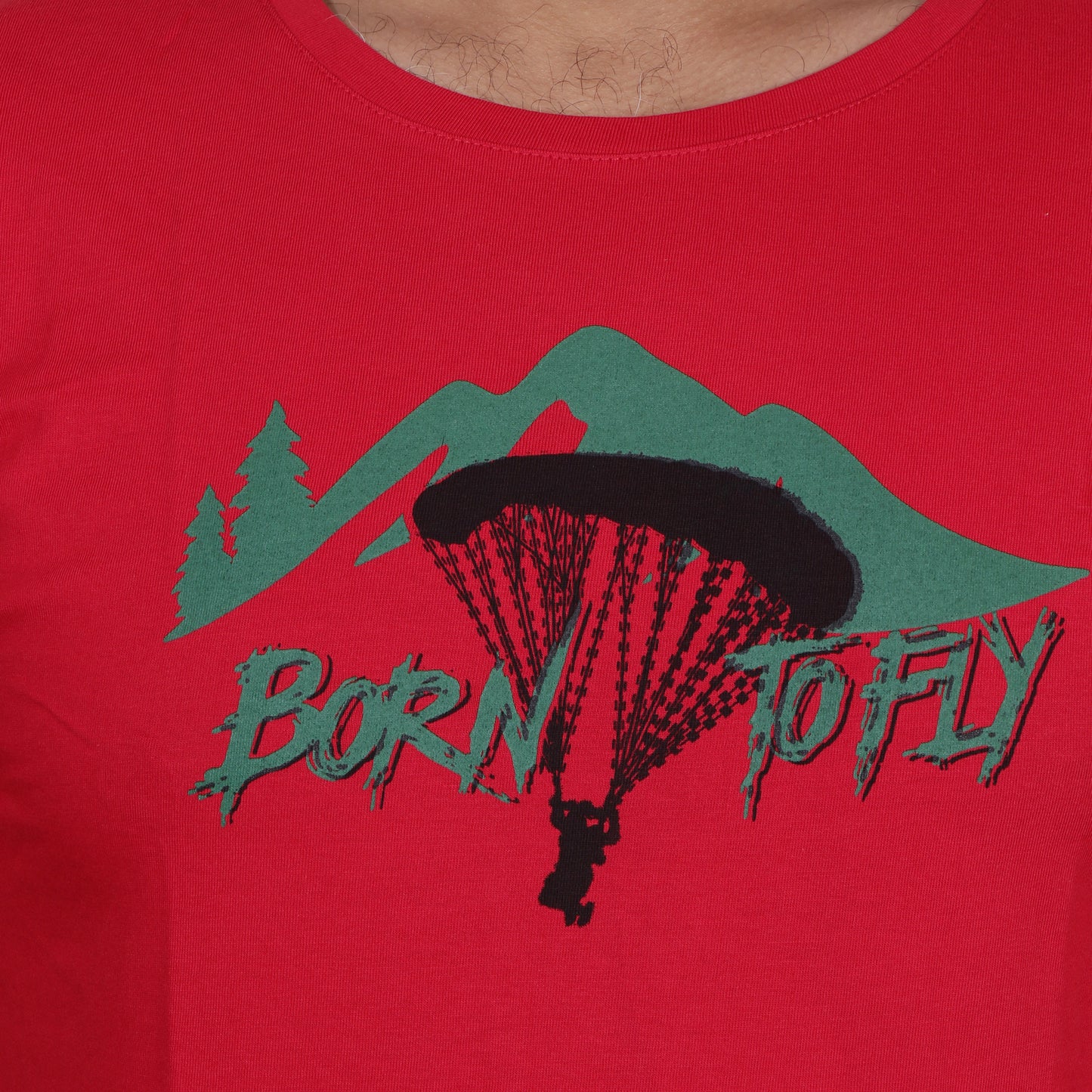 BORN TO FLY RED (UNISEX FIT)