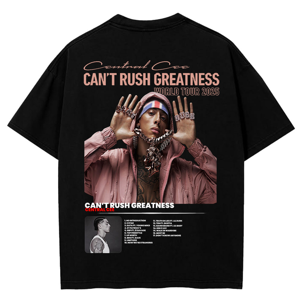 Can't Rush Greatness Tee – LiveBindas