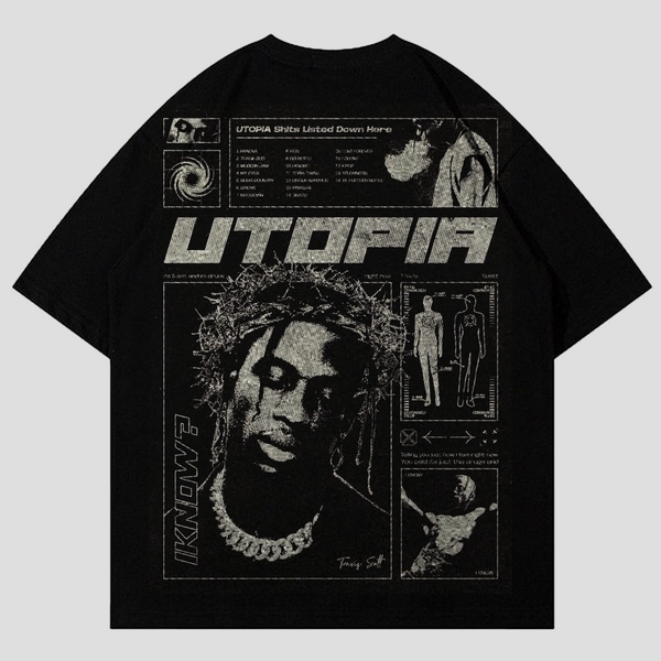 Utopia State Oversized T-Shirt