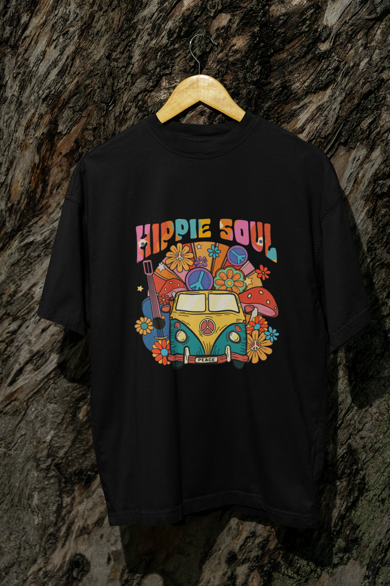 Hippie Soul Terry Cotton Oversized Tshirt