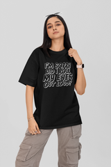 EYE ROLL COTTON TERRY OVERSIZED T-shirt