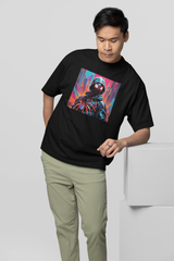 MULTIVERSE COTTON TERRY OVERSIZED  T-SHIRT