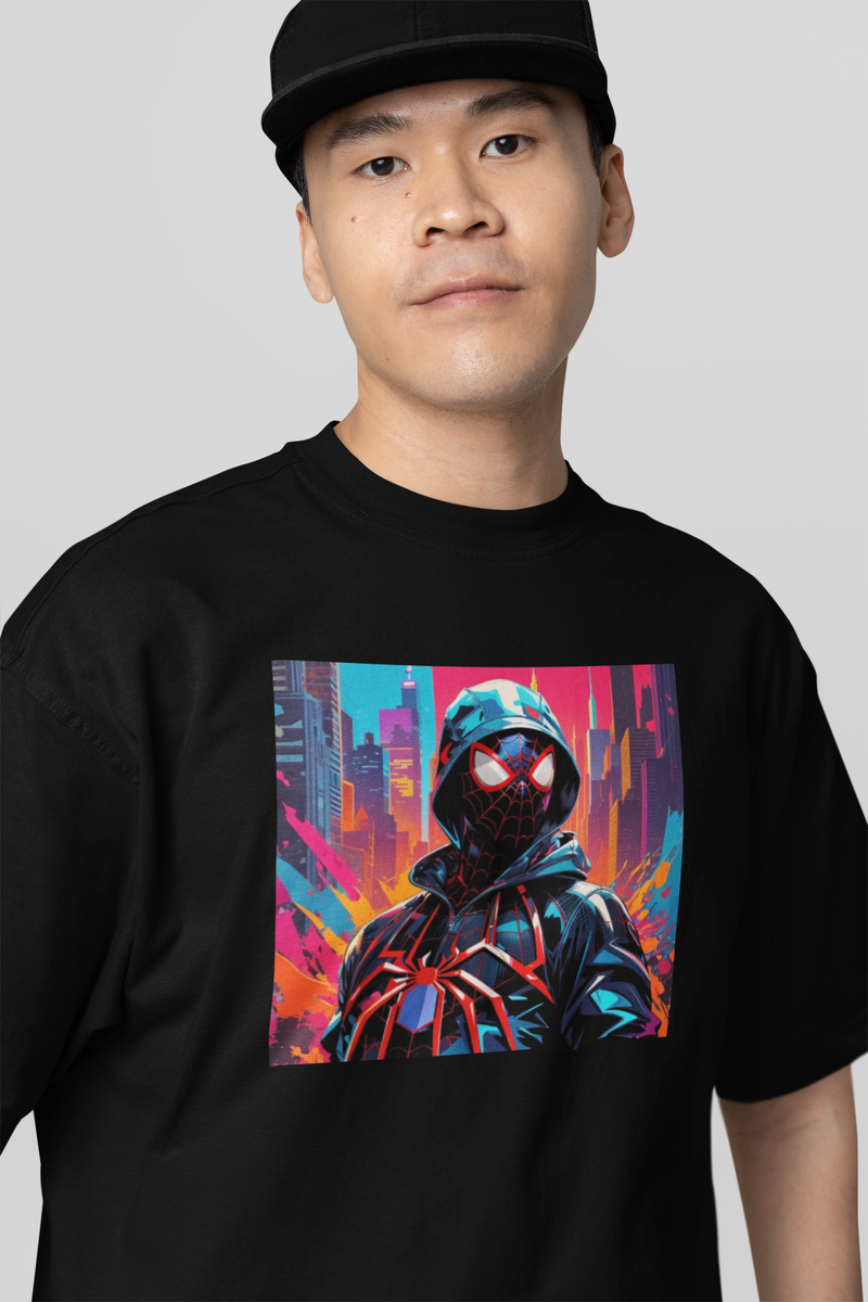 MULTIVERSE COTTON TERRY OVERSIZED  T-SHIRT