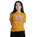YOGA MODE-ON yellow T-shirt (UNISEX FIT)