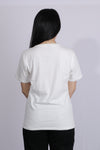 KARMA is a Mirror WHITE T-SHIRT (UNISEX FIT)