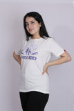 YOGA MODE-ON white T-shirt (UNISEX FIT)