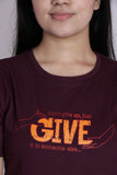 GIVE wine T-SHIRT (UNISEX FIT)