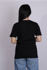 KARMA is a MIRROR  BLACK T-SHIRT (UNISEX FIT )
