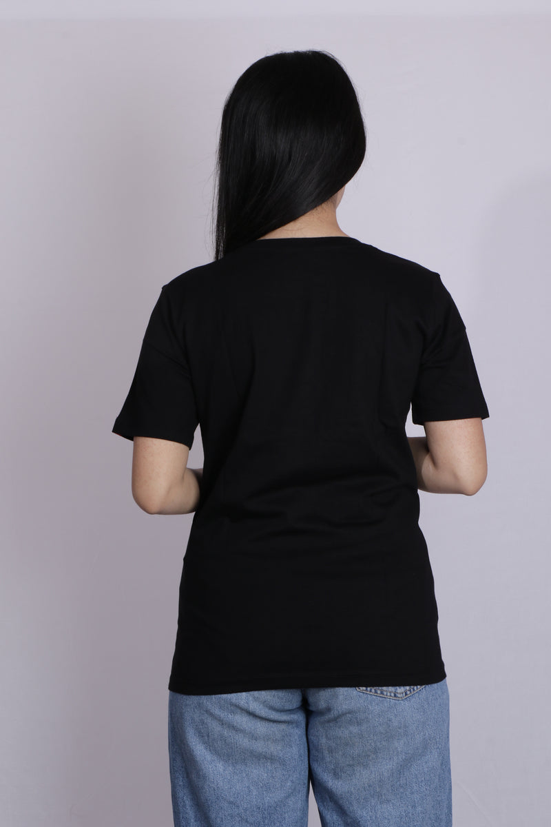 KARMA is a MIRROR  BLACK T-SHIRT (UNISEX FIT )