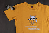 SASSY CAT T-SHIRT yellow (UNISEX FIT)