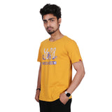 YOGA MODE-ON yellow T-shirt (UNISEX FIT)