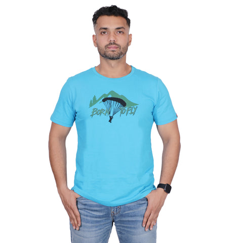 BORN TO FLY BLUE (UNISEX FIT )