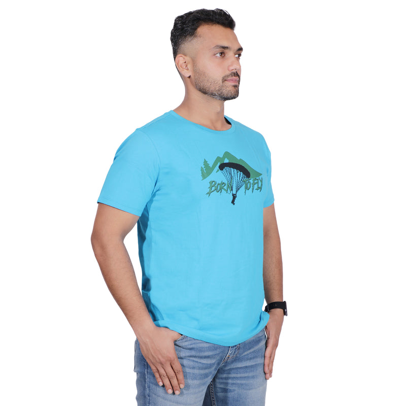 BORN TO FLY BLUE (UNISEX FIT )