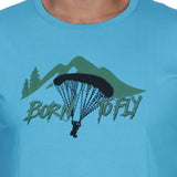 BORN TO FLY BLUE (UNISEX FIT )