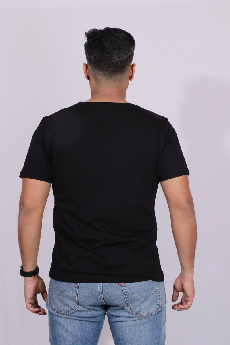 KARMA is a MIRROR  BLACK T-SHIRT (UNISEX FIT )