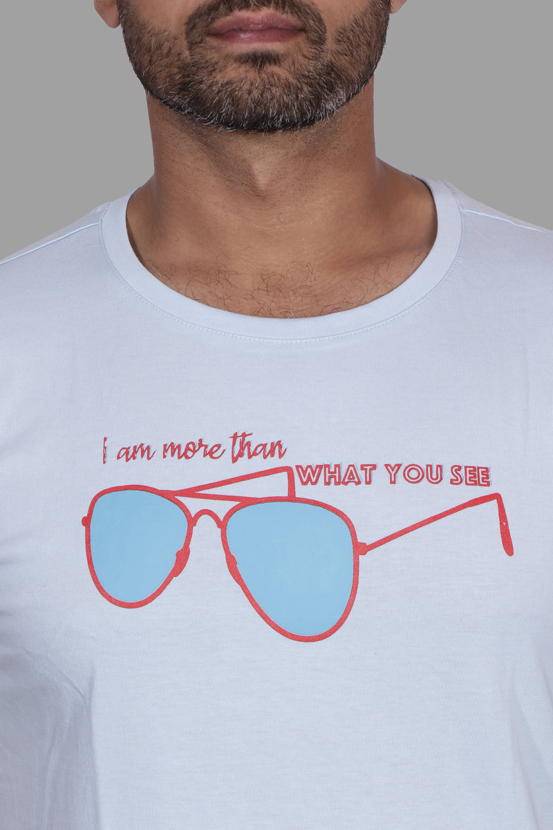 I AM MORE T-SHIRT sky blue (UNISEX FIT)