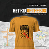Think Outside the Box (F) - Mustard Yellow