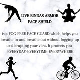 LIVE BINDAS ARMOR FACE SHIELD