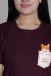 POCKET PUPPY WINE ( UNISEX FIT )