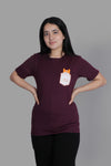 POCKET PUPPY WINE ( UNISEX FIT )