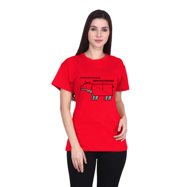 Hippopotamus-Hippopotenuse (F) - Red
