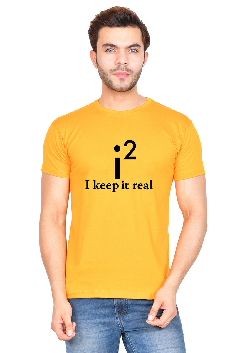 I Keep it Real (M) - Mustard Yellow