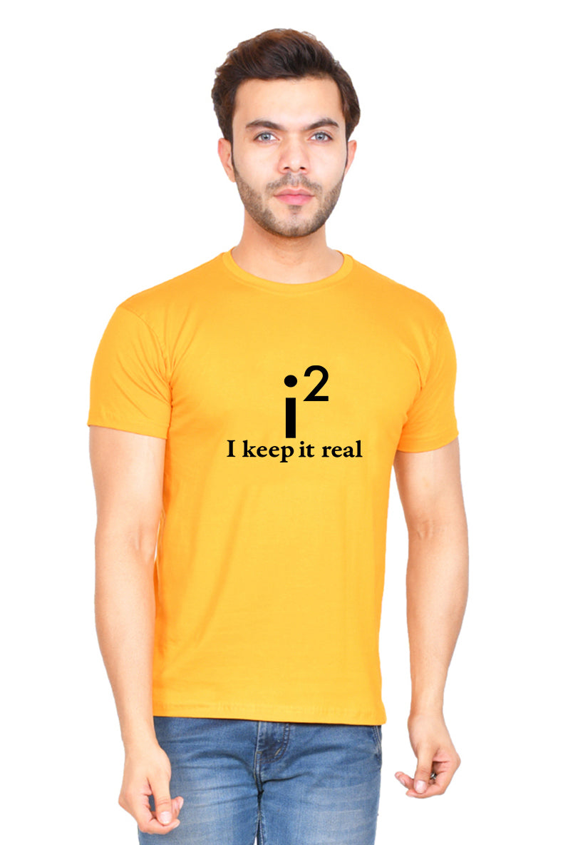 I Keep it Real (M) - Mustard Yellow