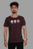 PAUSE.PLAY.STOP Chocolate Brown T-shirt (UNISEX FIT)
