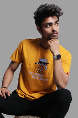 SASSY CAT T-SHIRT yellow (UNISEX FIT)