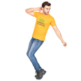 There is a fine line (M) - Mustard Yellow