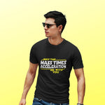 May the Mass Times Acceleration (M) - Black