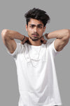 WHITE PREMIUM COTTON SOLID COLOUR T-SHIRT (UNISEX FIT)