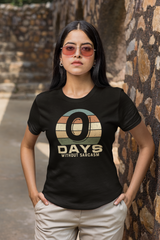 NO SARCASM 100% COTTON T-SHIRT (UNISEX FIT)