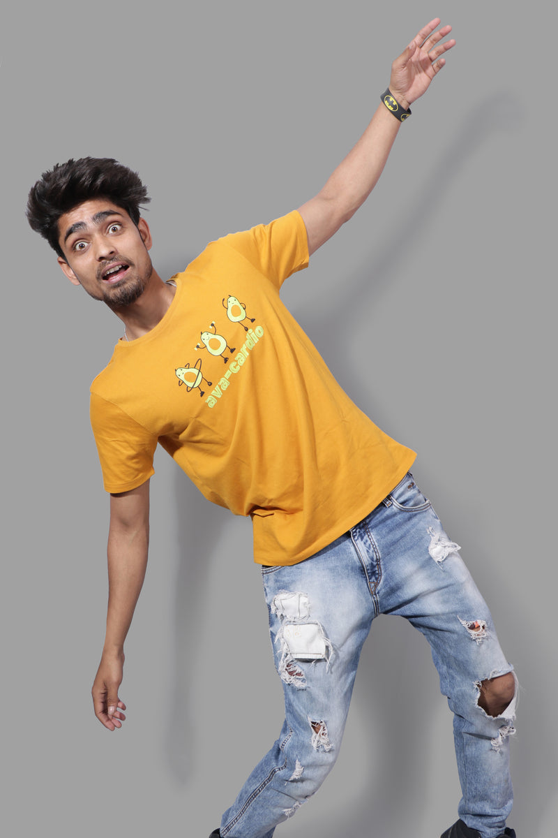 AVA CARDIO MUSTARD YELLOW (UNISEX FIT )