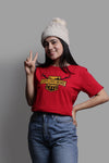 EXPLORE MORE RED (UNISEX FIT )