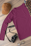 FULL SLEEVES PLAIN T-SHIRT (UNISEX FIT)