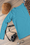 FULL SLEEVES PLAIN T-SHIRT (UNISEX FIT)