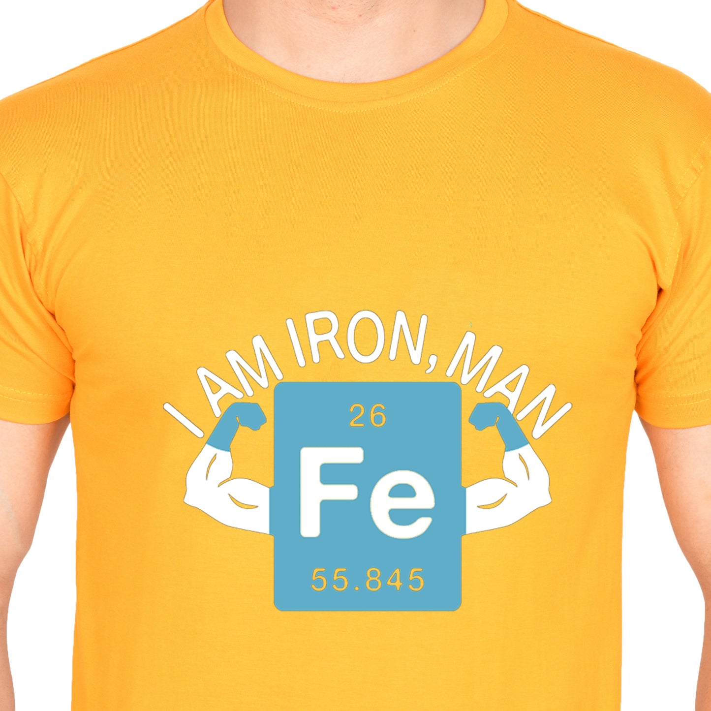 I am Iron Man (M) - Mustard Yellow
