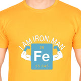 I am Iron Man (M) - Mustard Yellow