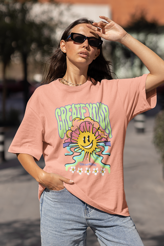 SUNSHINE OVERSIZED T-SHIRT (UNISEX FIT)