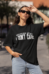 DON'T CARE OVERSIZED T-SHIRT (UNISEX FIT)