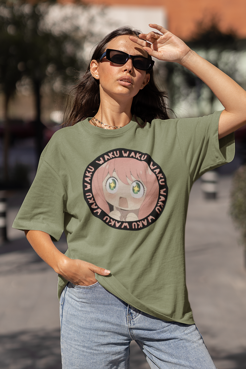 WAKU ANIME OVERSIZED T-SHIRT (UNISEX FIT)