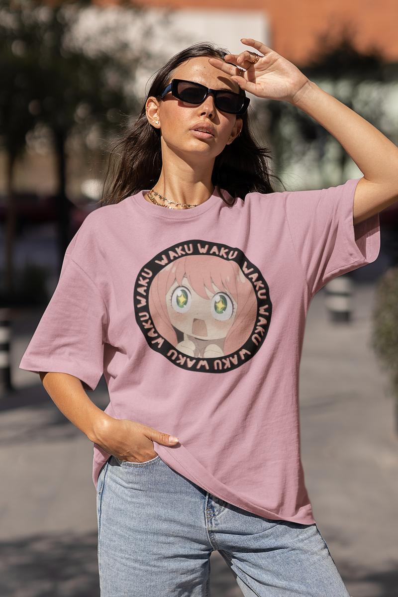WAKU ANIME OVERSIZED T-SHIRT (UNISEX FIT)