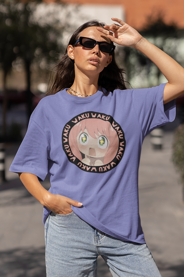 WAKU ANIME OVERSIZED T-SHIRT (UNISEX FIT)