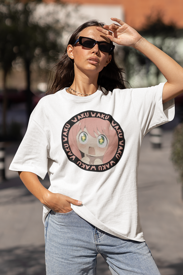 WAKU ANIME OVERSIZED T-SHIRT (UNISEX FIT)