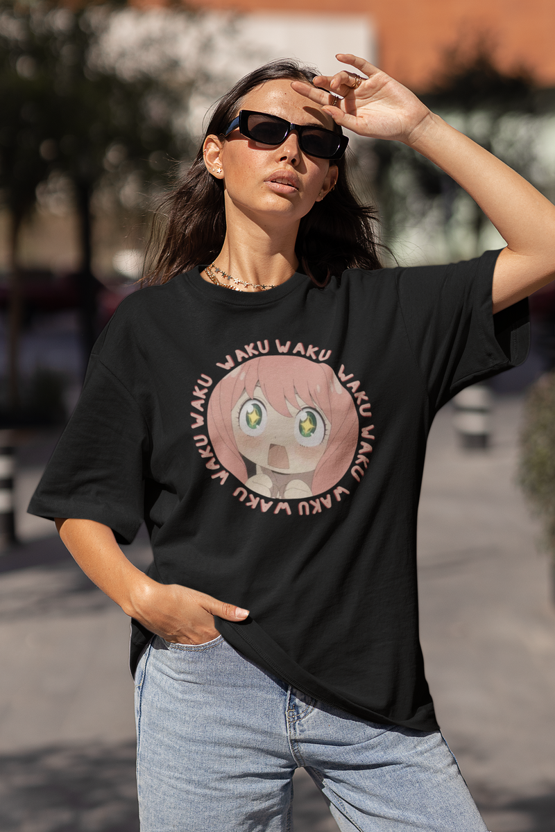 WAKU ANIME OVERSIZED T-SHIRT (UNISEX FIT)