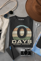 NO SARCASM 100% COTTON T-SHIRT (UNISEX FIT)