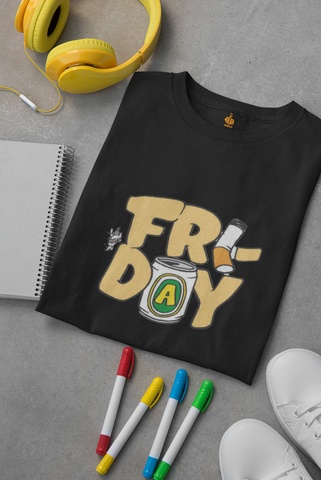 FRIDAY 100% COTTON T-SHIRT (UNISEX FIT)